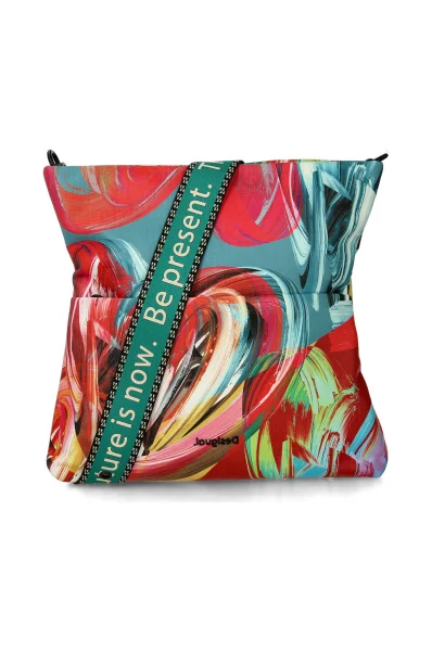 DESIGUAL – Bolso de Mujer Bandolera Multicolor Valhalla Miami 28x20x3 cm 21SAXABJ - Imagen 3