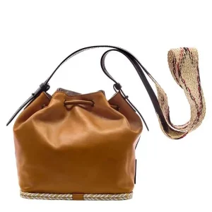 Bolso ROBERT PIETRI · PESCADOR · Tipo Bombonera · Color Cuero