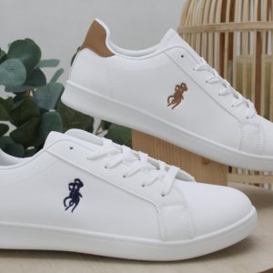 Sneakers de vestir clasica en suave poli piel,ref638