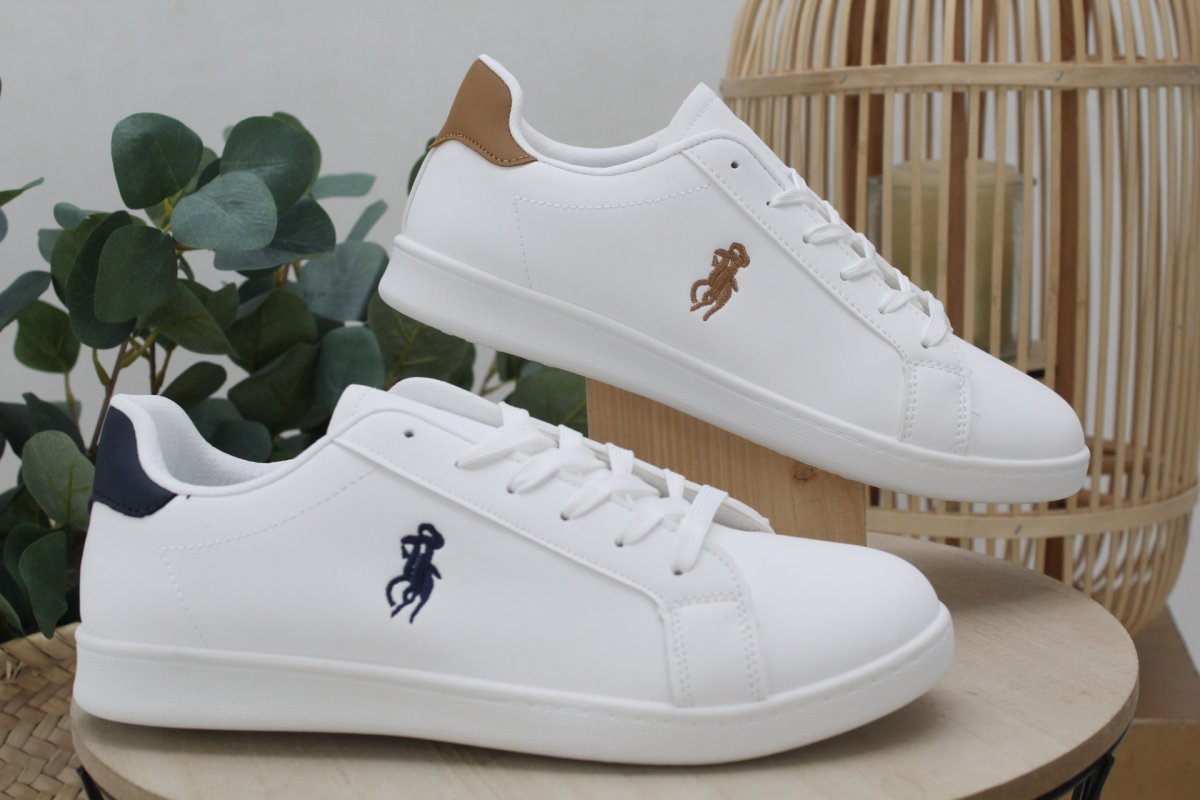 Sneakers de vestir clasica en suave poli piel,ref638 - Imagen 2