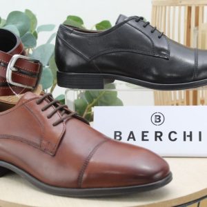Zapato de vestir marca Baerchi todo en piel,ref1091