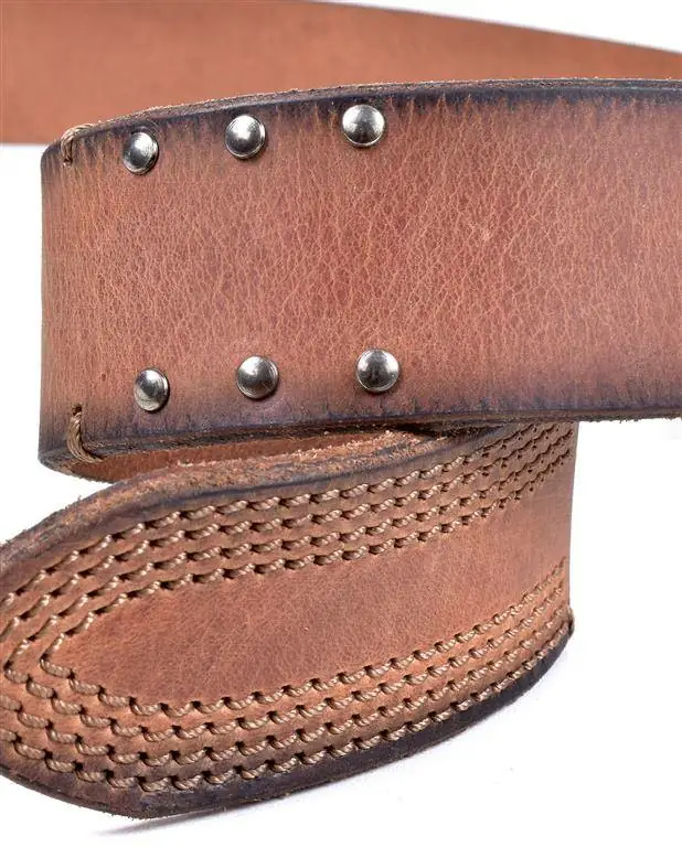 Cinturón MIGUEL BELLIDO · Piel Legitima · Hombre · Ancho de 40mm - Imagen 6