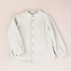 Camisa de niño beige | Cocote & Charanga