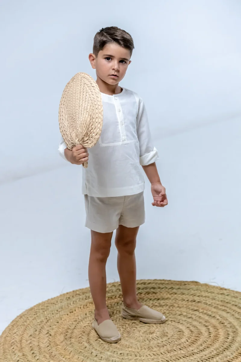 Conjunto de niño crudo Cocote & Charanga - Imagen 4