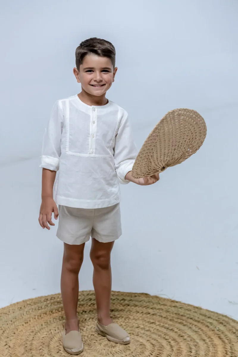 Conjunto de niño crudo Cocote & Charanga - Imagen 5