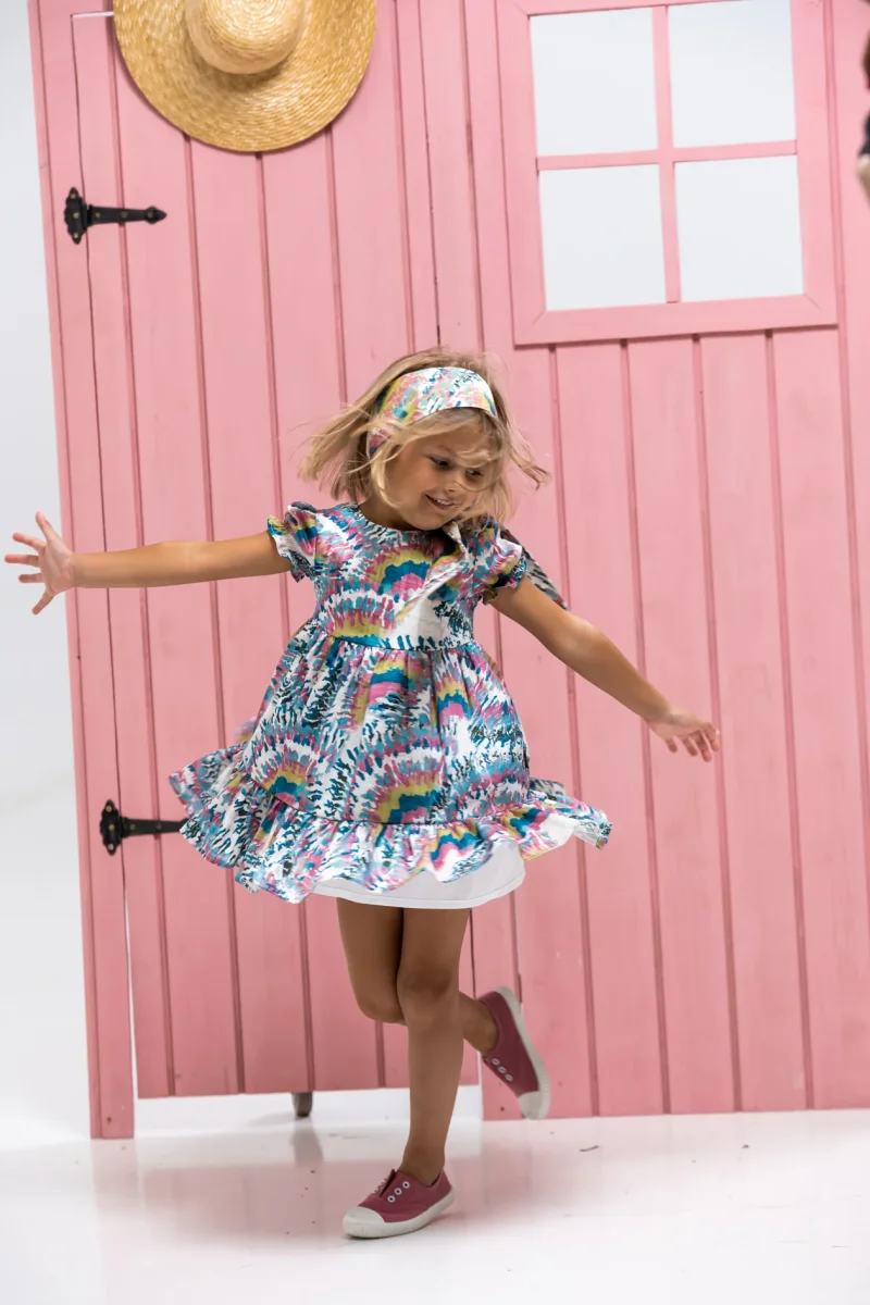 Vestido de niña estampado Cocote & Charanga - Imagen 3