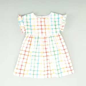 Vestido multicolor tie dye niña | Cocote & Charanga