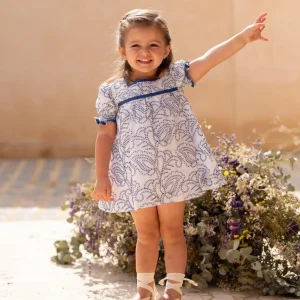 Conjunto bebé niña con braguita estampado cachemir | Cocote by Charanga