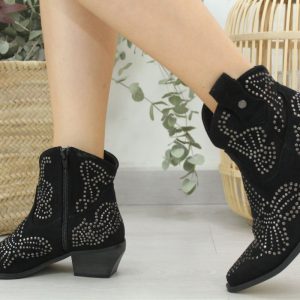 Espectacular Botin cowboy con tachas, ref5402