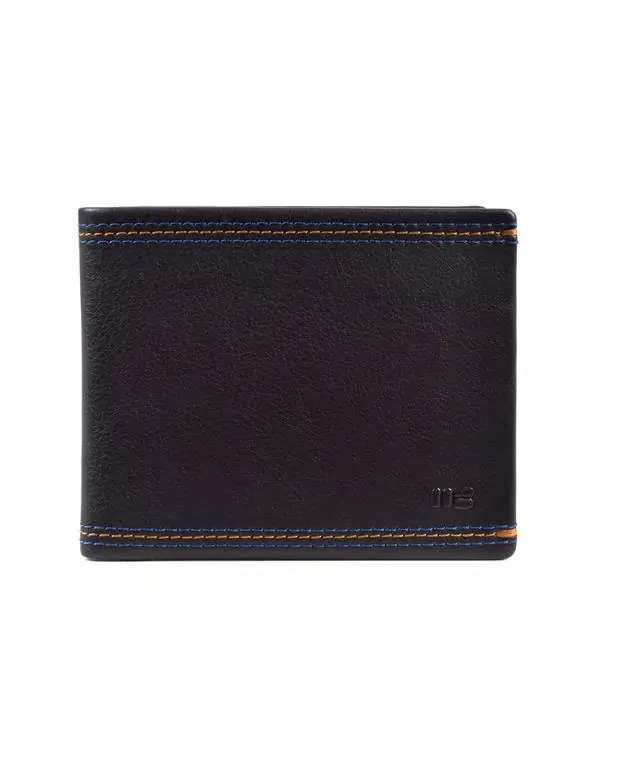 Cartera MIGUEL BELLIDO · Billetero sin Monedero · En Piel · RFID · Color Negro