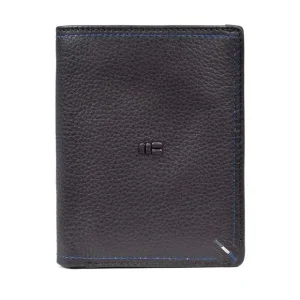 Cartera MIGUEL BELLIDO · Billetero con Monedero · En Piel · RFID · Color Negro y Marrón