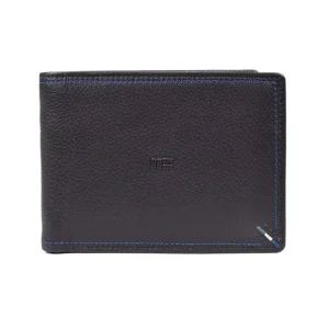 Cartera MIGUEL BELLIDO · Billetero con Monedero · En Piel · RFID · Color Negro y Marrón