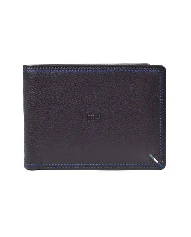 Cartera MIGUEL BELLIDO · Billetero con Monedero · En Piel · RFID · Color Negro y Marrón - Imagen 2