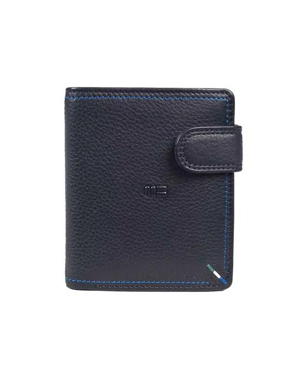 Cartera MIGUEL BELLIDO · Billetero con Monedero Exterior · En Piel · RFID · Color Negro y Marrón - Imagen 2
