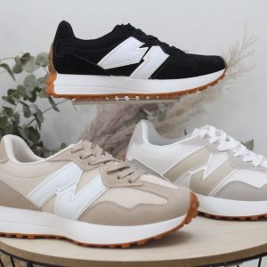 Sneakers transpirable con adorno tacos,ref181