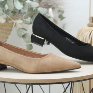 Stiletto planito con tapa de 2.5cm,ref0401