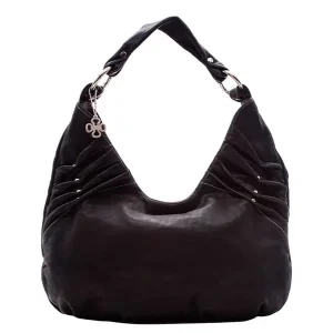 Bolso de señora en piel negro