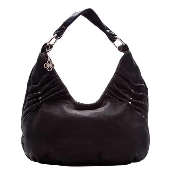 Bolso de señora en piel negro