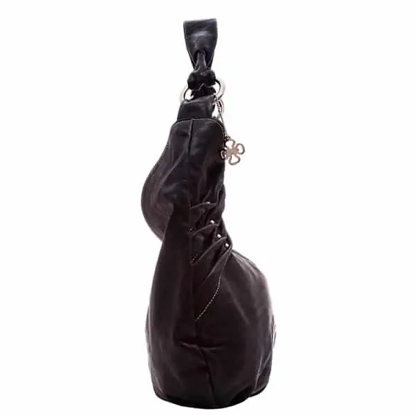 Bolso de señora en piel negro - Imagen 3