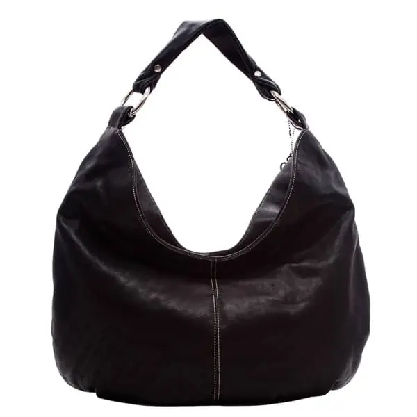 Bolso de señora en piel negro - Imagen 4