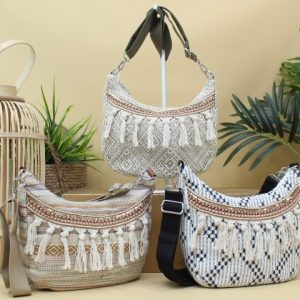 bandolera abalorios