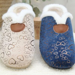 Zapatilla anatómoca con piso de caucho de 3cm,ref6021