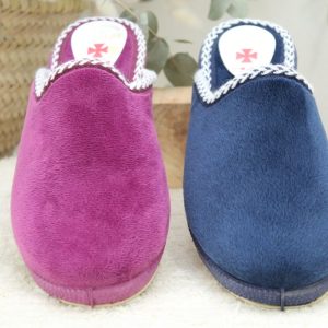 Zapatilla casa Alcalde con cuña de 4cm,ref8500