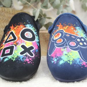 Zapatilla Alcalde para niño con piso de caucho,ref37035