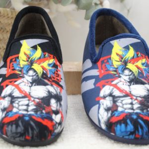 Zapatilla casa  Alcalde Dragón ball con piso de caucho,ref37021
