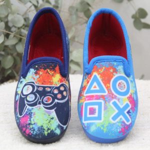 Zapatilla casa infantil marca Alcalde playstation,del 28 al 35,ref13015
