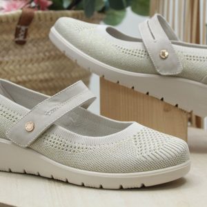 Merceditas en tejido elastico,súper cómoda y ligera,ref31086