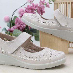 Merceditas en suave poli piel,cómoda y ligera,ref3071