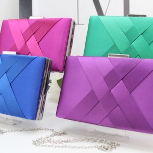 Cartera rigida tela