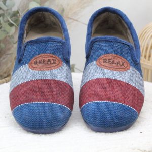 Zapatilla casa Alcalde con piso de caucho,muy cómoda