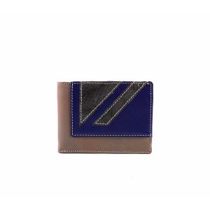 Billetera en piel Nilo americana con monedero para hombre
