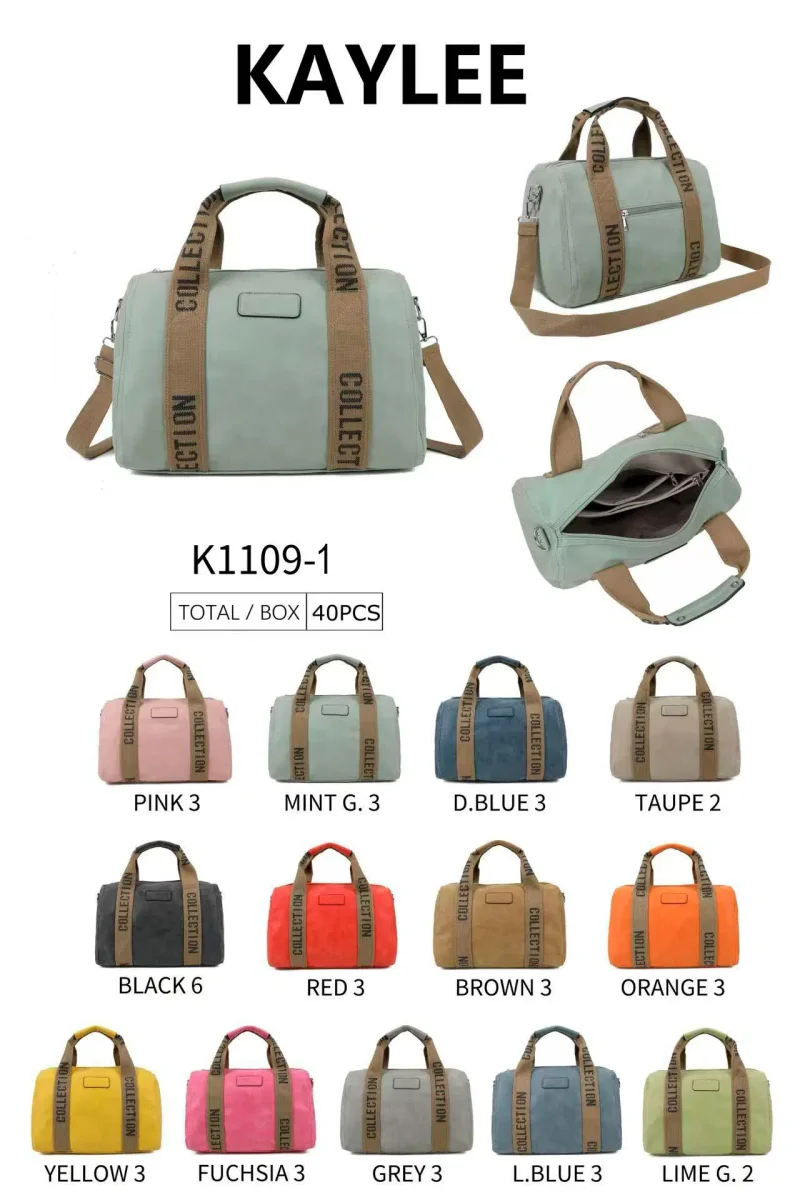 Bolso de viaje/deporte Sintético de 45cm Unisex con Gran Capacidad y Muy Resistente - Imagen 3