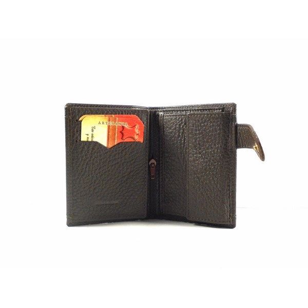 Cartera de piel para hombre con monedero - Imagen 4