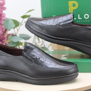Zapato Pitillos en piel de coco muy cómodo y ligero,ref11503