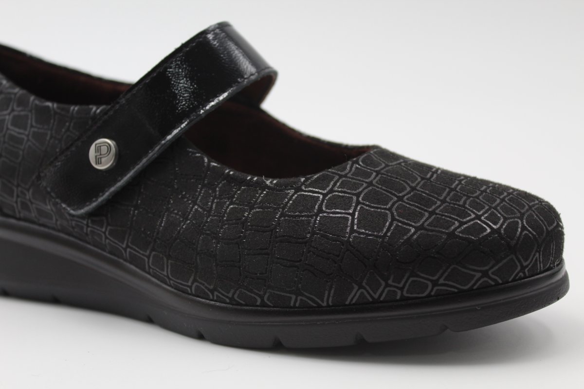 Merceditas Pitillos muy ancha y cómoda con cierre velcro,ref11513 - Imagen 4
