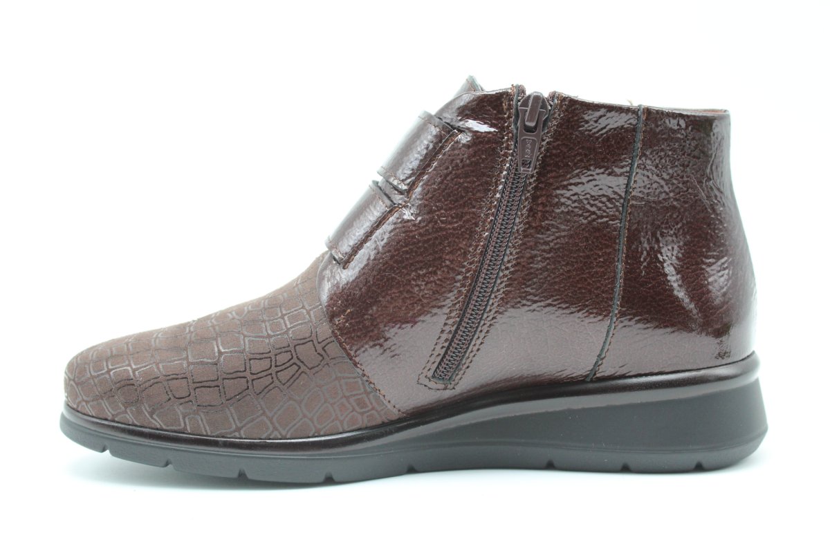 Botín Pitillos con velcro, muy ancho,cómodo y ligero,ref11514 - Imagen 5