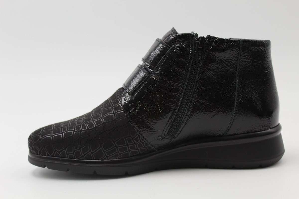 Botín Pitillos con velcro, muy ancho,cómodo y ligero,ref11514 - Imagen 7