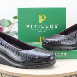 Salón Pitillos con cuña de 5cm,muy cómodo y no pesa,ref11533