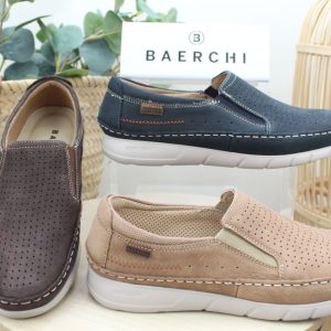 Zapato baerchi todo en piel súper ligero y cómodo,ref3991