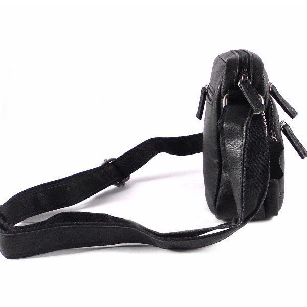 Bandolera hombre Matties cremalleras en marrón o negro - Imagen 6