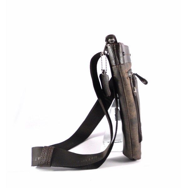 Bandolera hombre plana Matties con cremalleras - Imagen 3