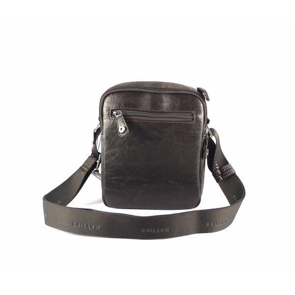 Bolso bandolera hombre pequeño cremalleras Matties combinado - Imagen 4