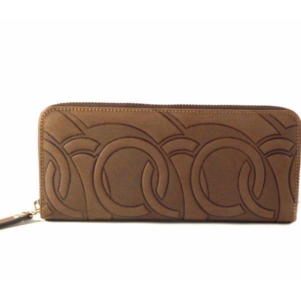 Cartera alargada tipo bade en piel de ciervo print - Imagen 3