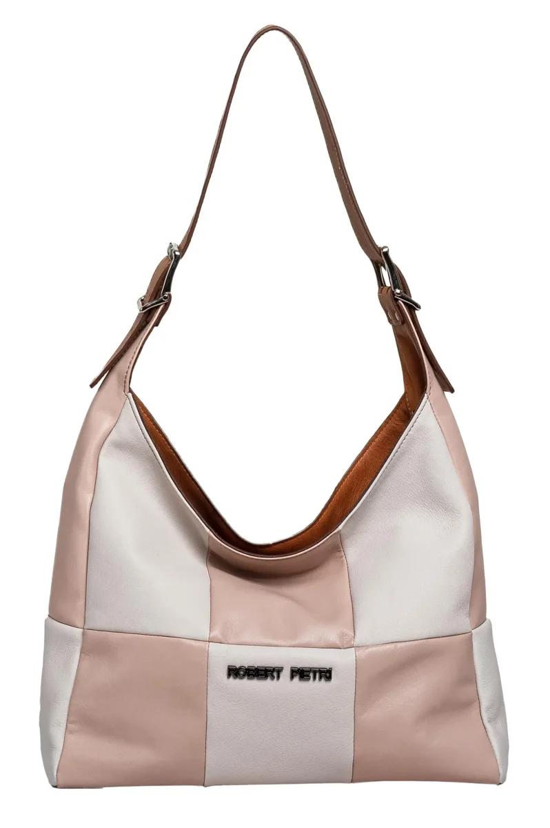 Bolso ROBERT PIETRI · ARLEQUÍN · De Hombro con Asa Ajustable · Bicolor