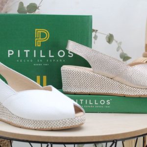 Salon Pitillos con cuña,todo en piel,ref11300