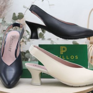 Salón Pitillos todo en piel con tacón de 5.5cm, ref11181